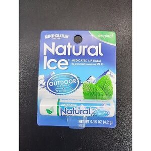 Mentholatum Natural Ice® Medicated Lip Balm - Original 1 Tube